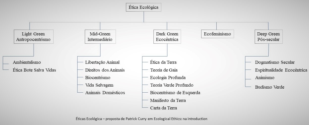 Patrick Curry, no seu livro Ecological Ethics: an introduction, 2011