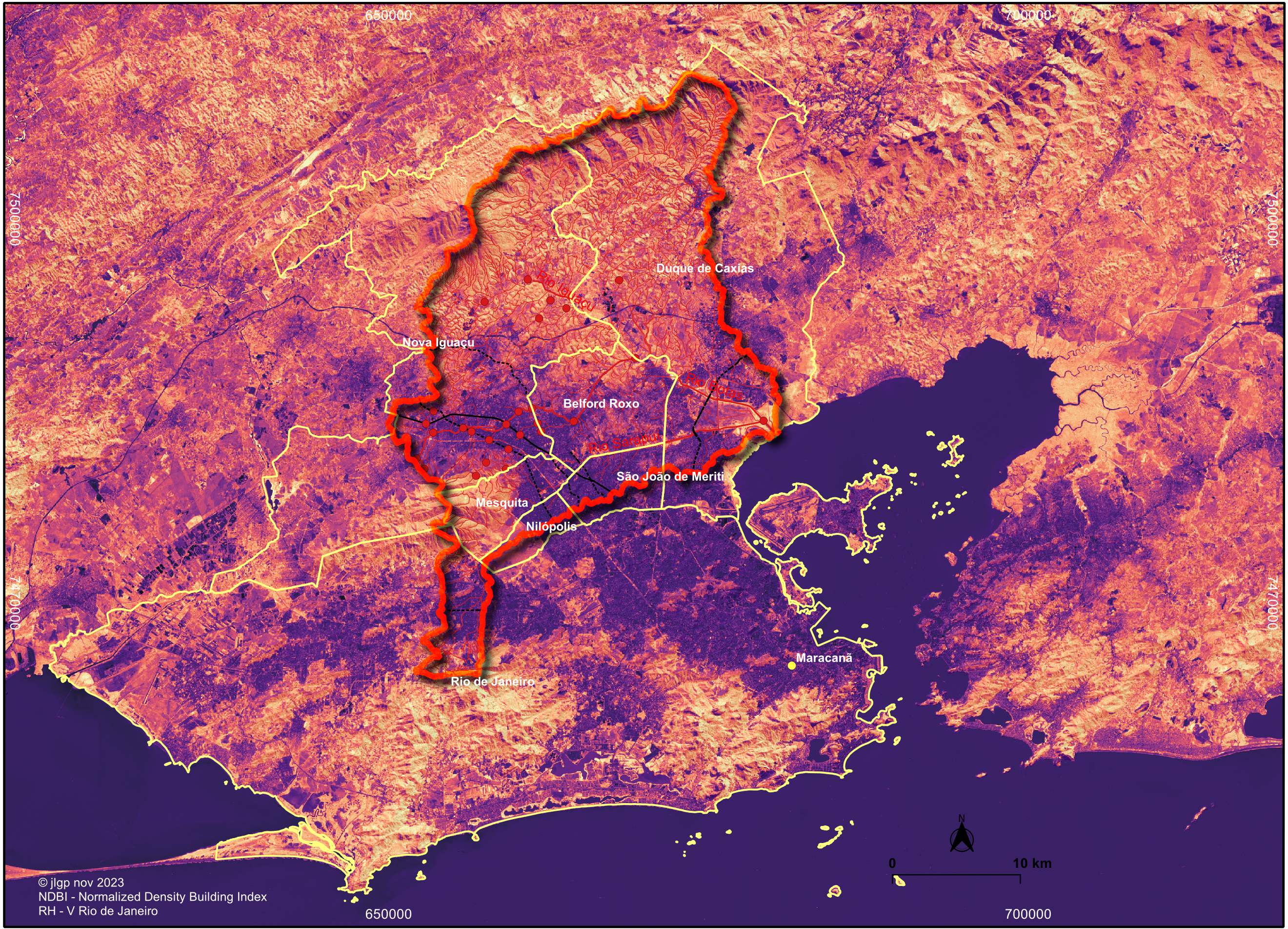 Saturação Urbana em 2013
